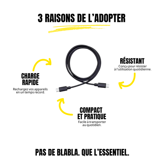 Chargeur Android - Câble USB-C